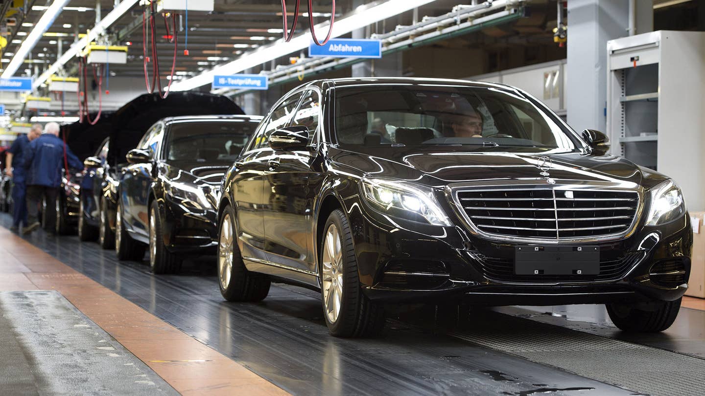 Uber May Have Just Ordered 100,000 Mercedes-Benz S-Classes