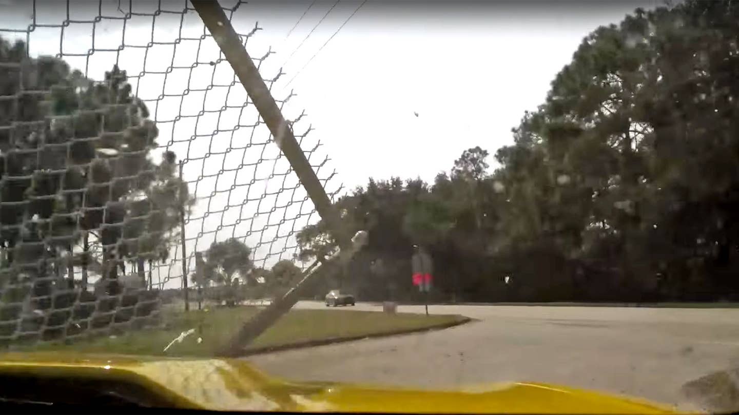Camaro Racer Crash