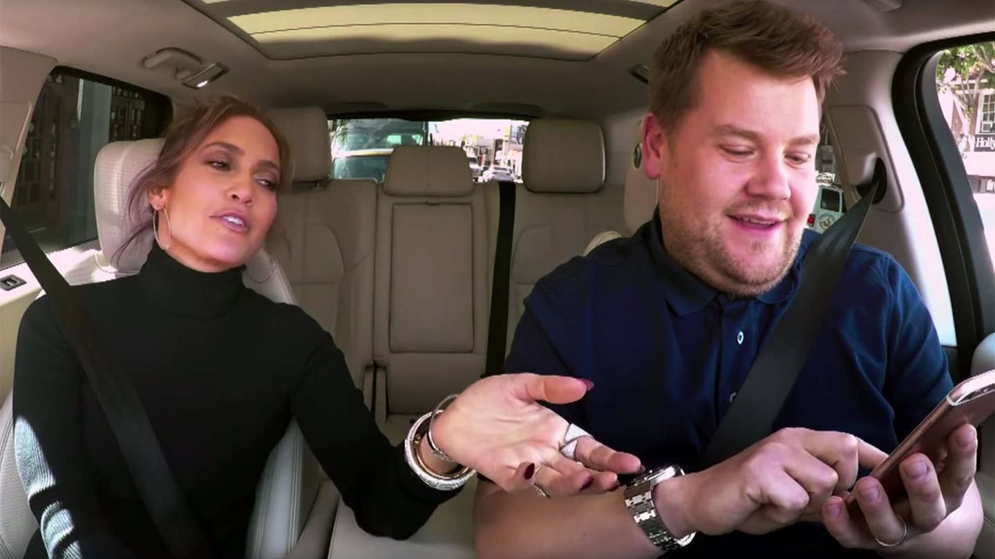 Jennifer Lopez Does ‘Carpool Karaoke,’ Insults Stanced BMW M4