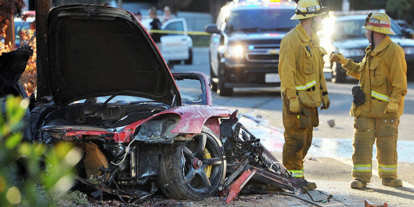 Porsche Cleared of Wrongdoing in Paul Walker Crash Case
