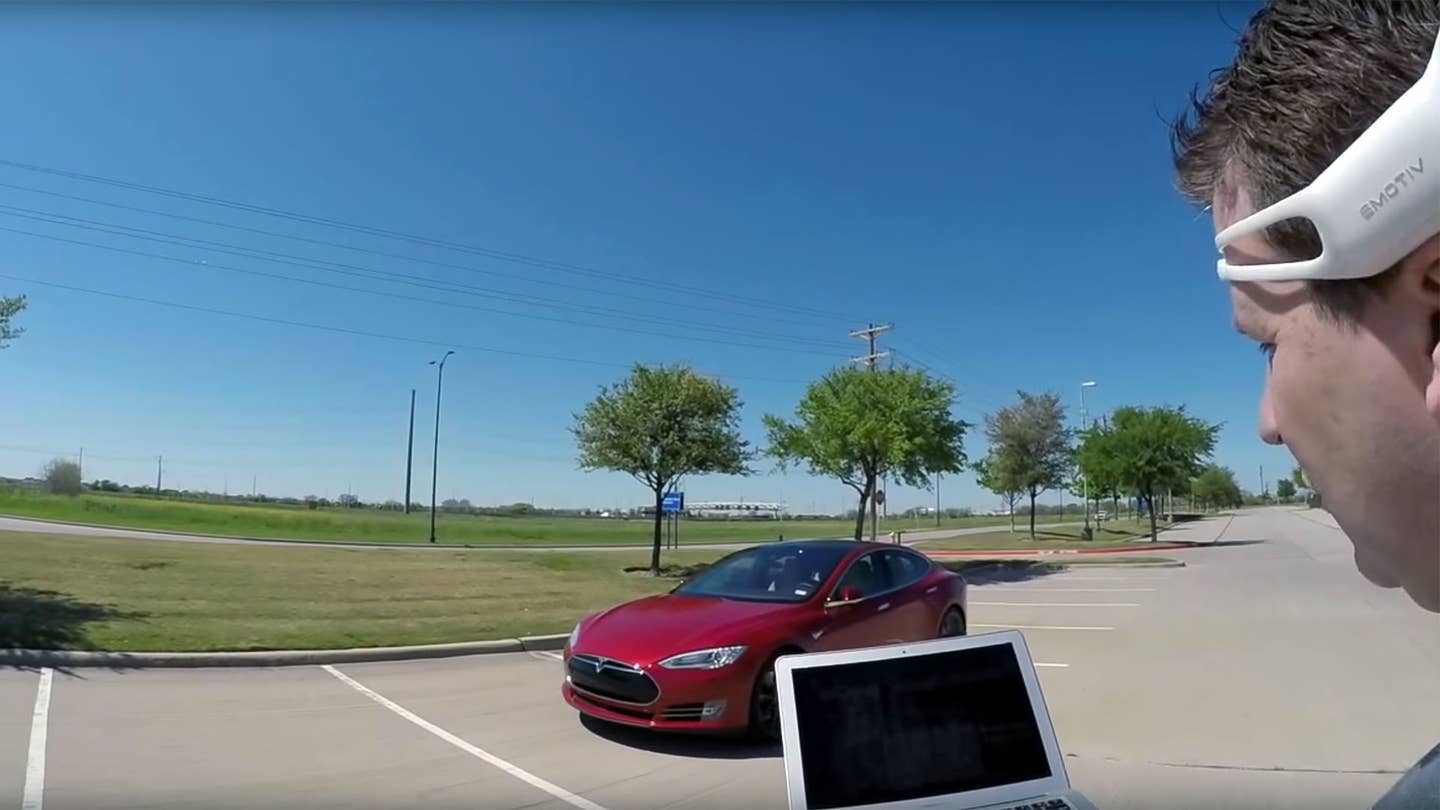 Is This Mind-Controlled Tesla Model S Real?