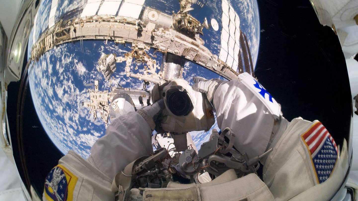 What’s It Like to Spacewalk at 17,500 mph?