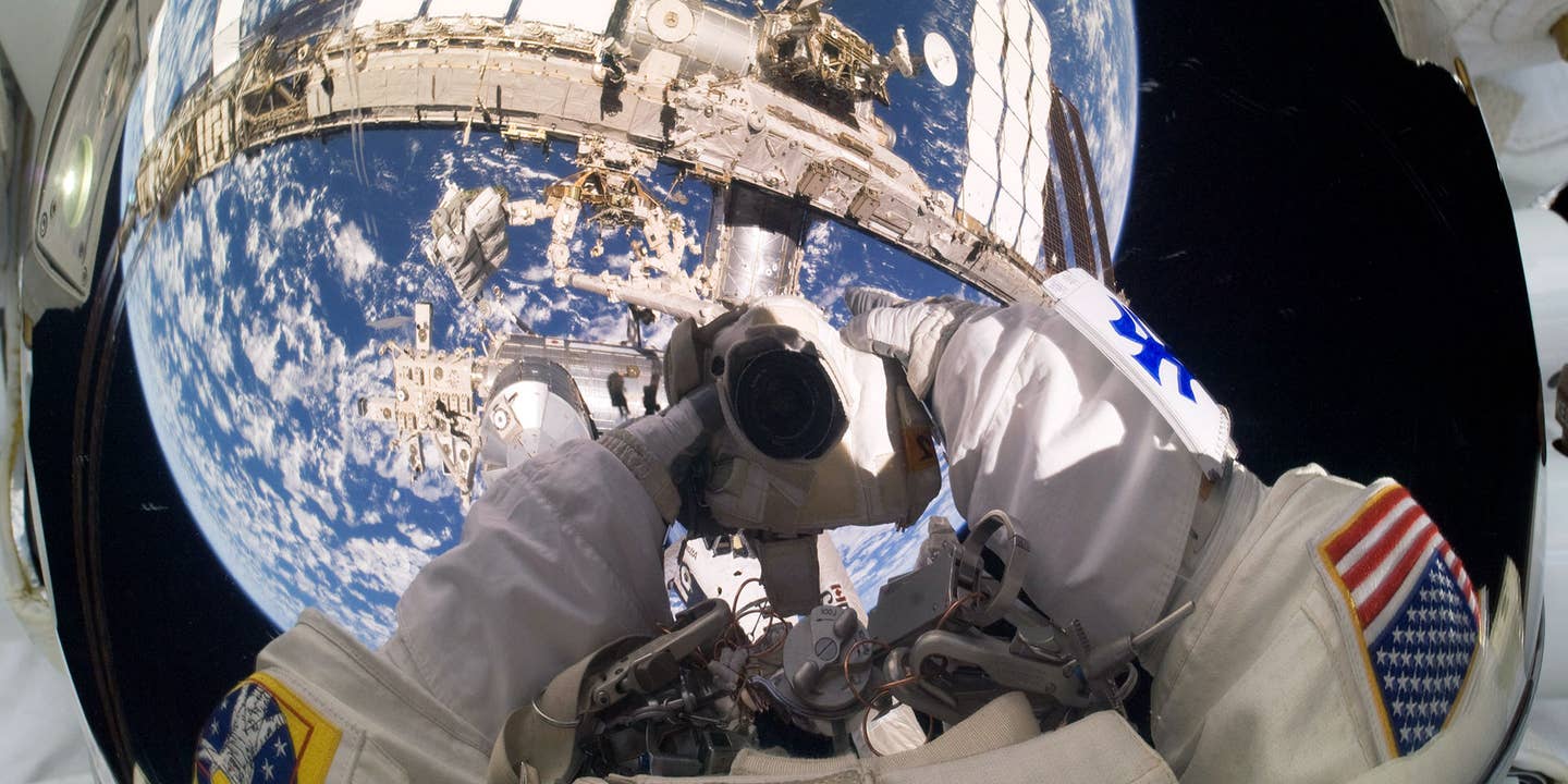 What’s It Like to Spacewalk at 17,500 mph?