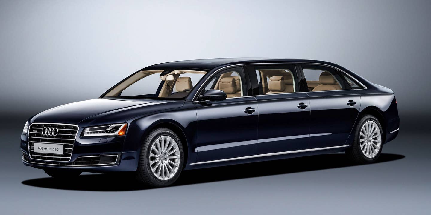 This 21-foot Audi A8 Limousine Is the Anti-Hot Rod