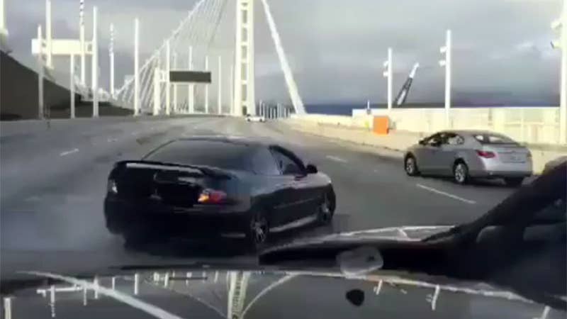 Pontiac GTO-Driving Sideshow Idiots Shut Down Bay Bridge…Again