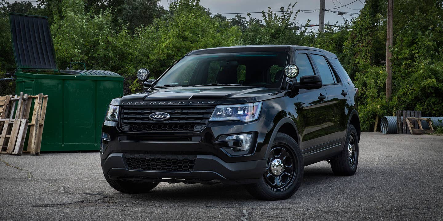Ford’s New Interceptor Utility Police Car Is Stealthy