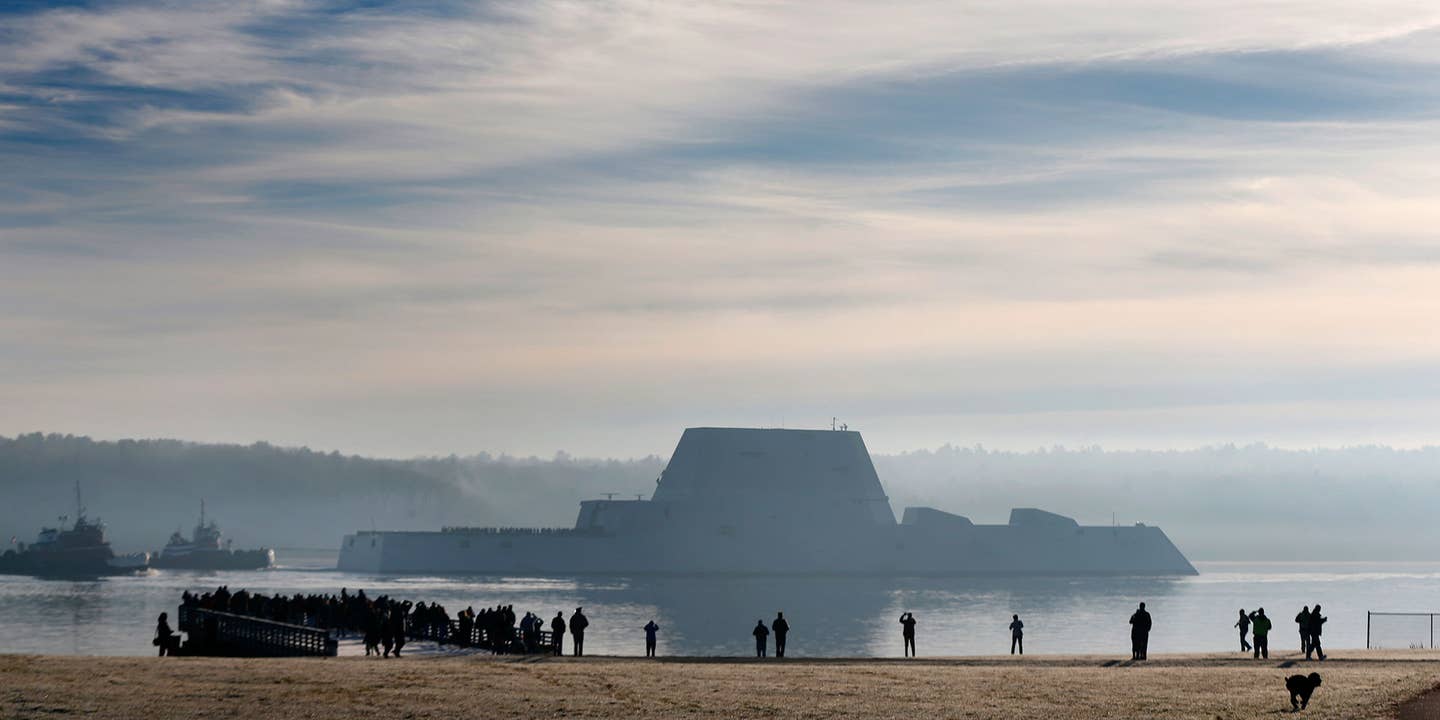 Navy’s New Zumwalt Stealth Destroyer Might Be Too Stealthy