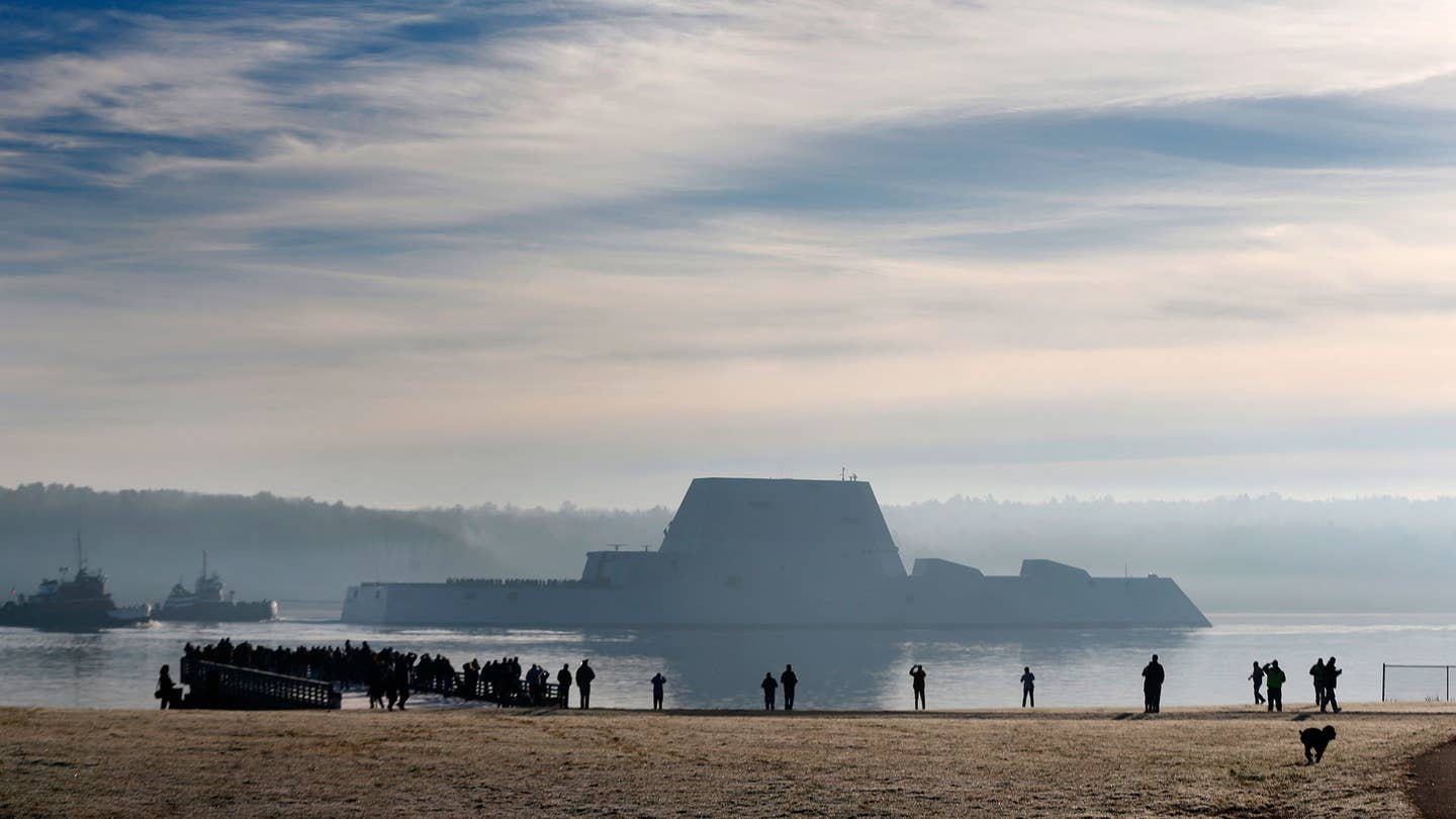 Navy’s New Zumwalt Stealth Destroyer Might Be Too Stealthy
