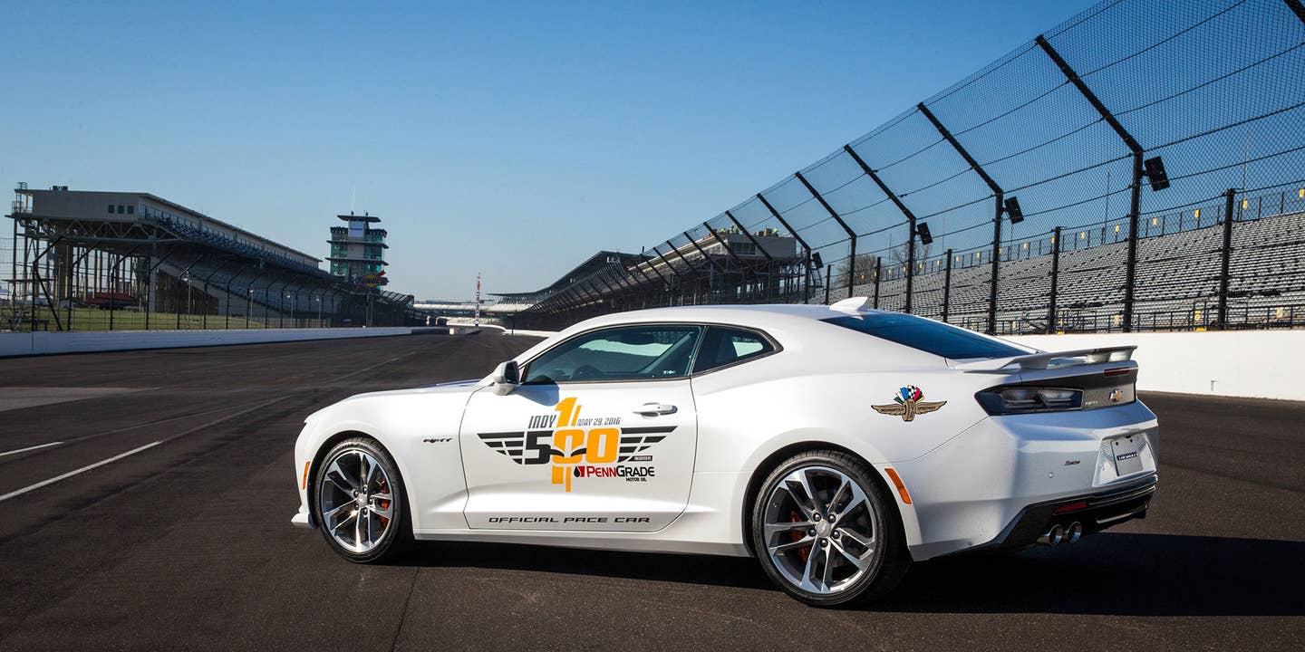 Chevy Camaro SS is the 2016 Indianapolis 500 Pace Car