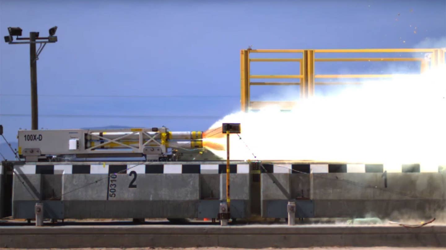 Watch The Air Force’s Rocket Maglev Set a World Speed Record