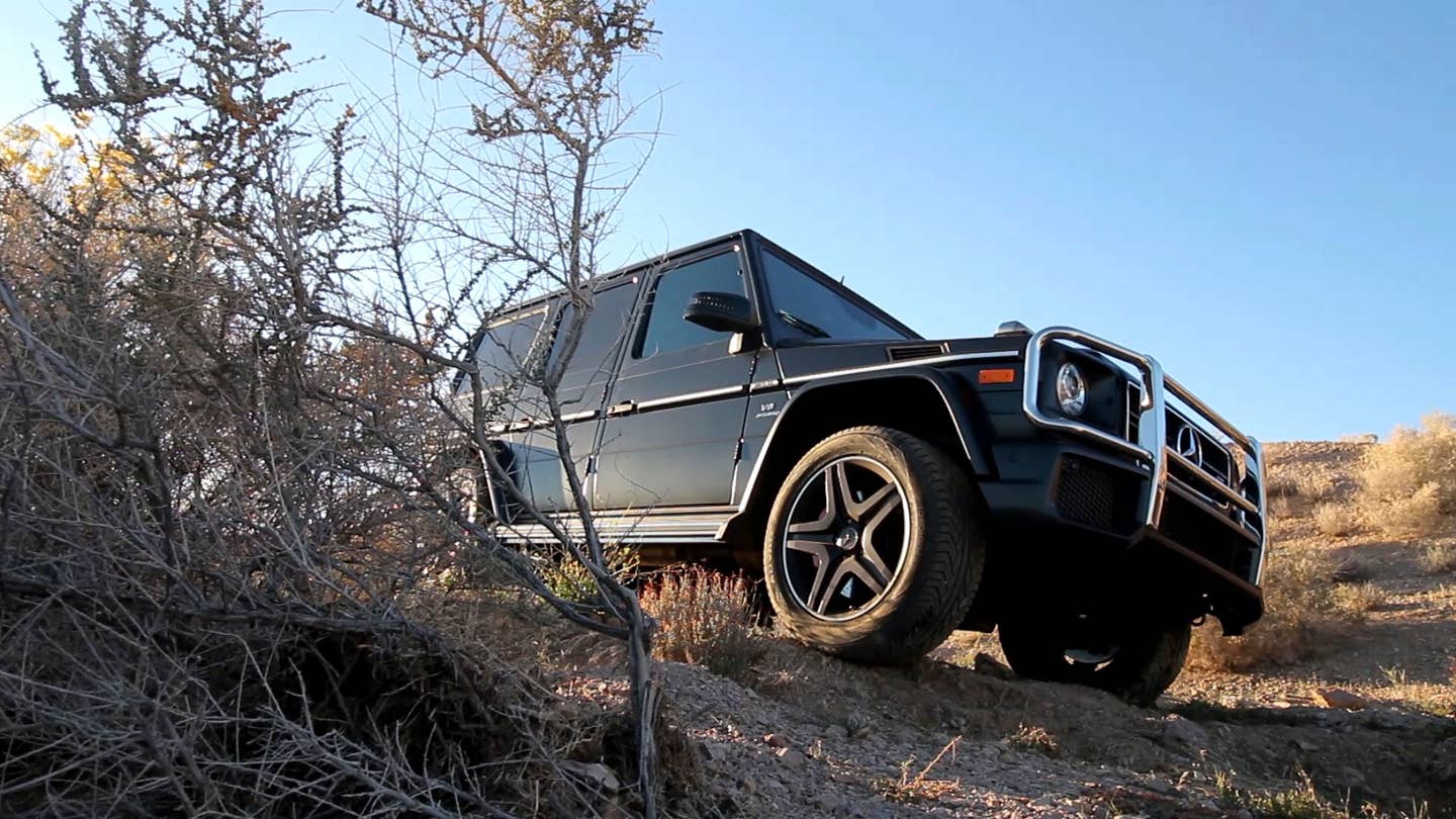 A Mercedes-Benz G63 AMG on a Racetrack Is a Bad Idea