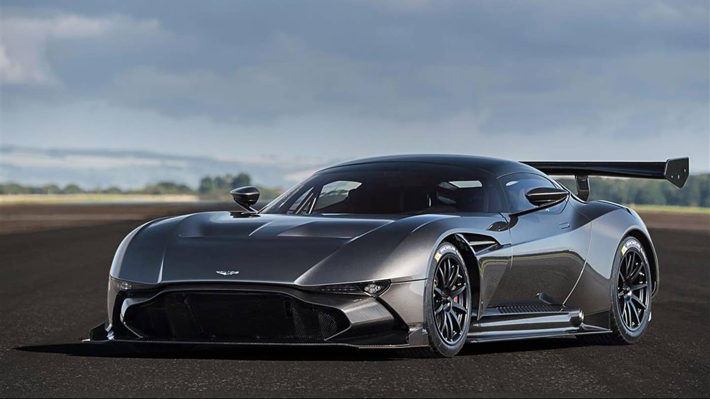 Aston Martin&#8217;s Insane Vulcan Race Car Will Soon Be Streetable
