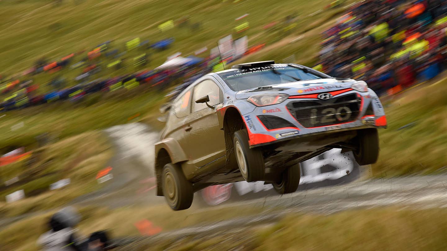 Watch This Rally Driver Shatter a Course Record in Terrifying Fashion