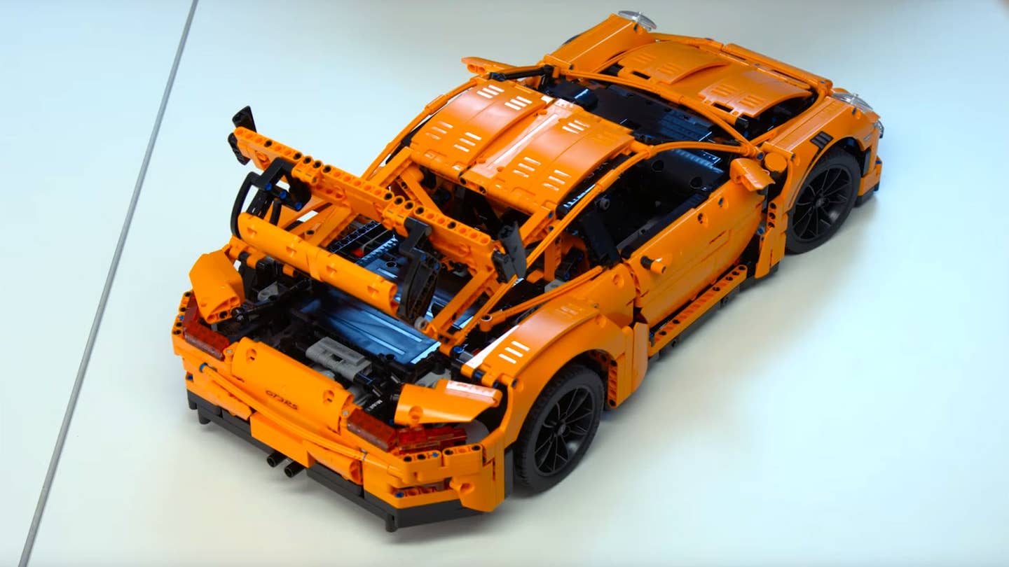 Porsche 911 GT3 RS. Started after got back in the US and finished on  Wednesday last week : r/lego