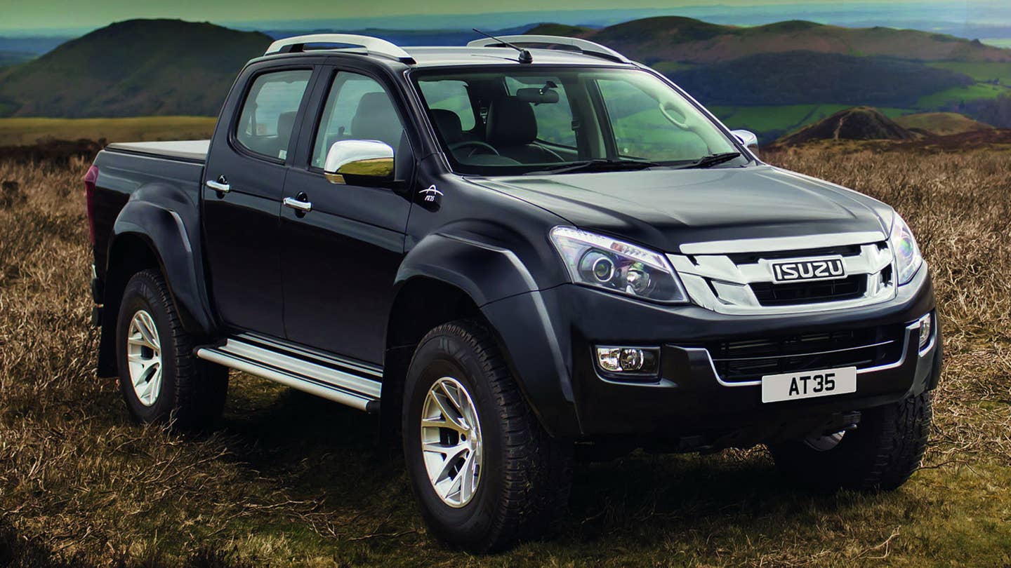 Isuzu and Iceland’s Arctic Trucks Collaborate on the Awesome D-Max AT35