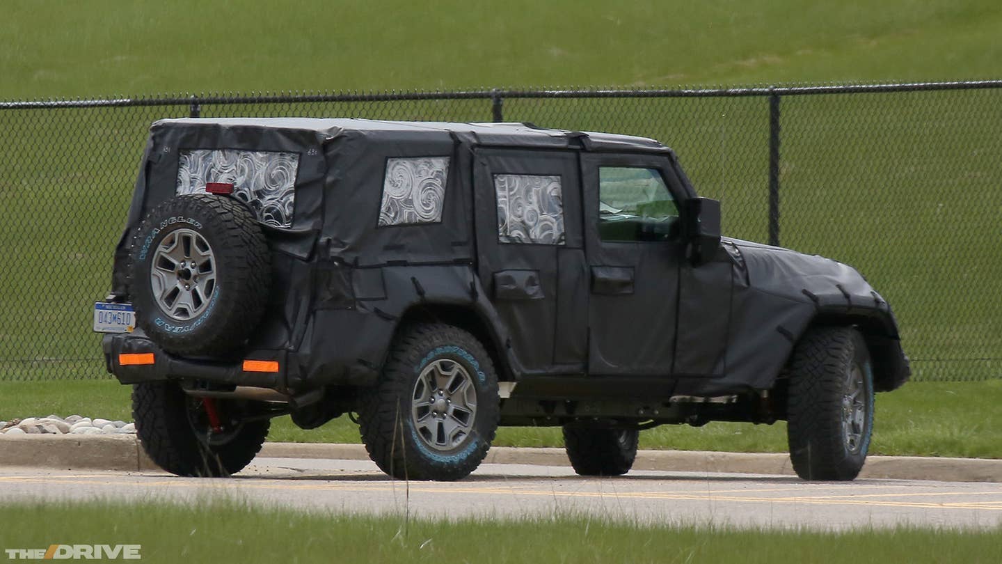 New 2018 Jeep Wrangler Spy Shots Show&#8230;The Same Old Jeep Wrangler