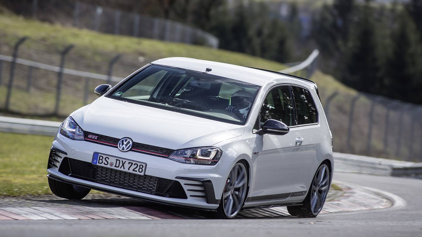 The Volkswagen GTI R Clubsport S Just Set a Nürburgring Record