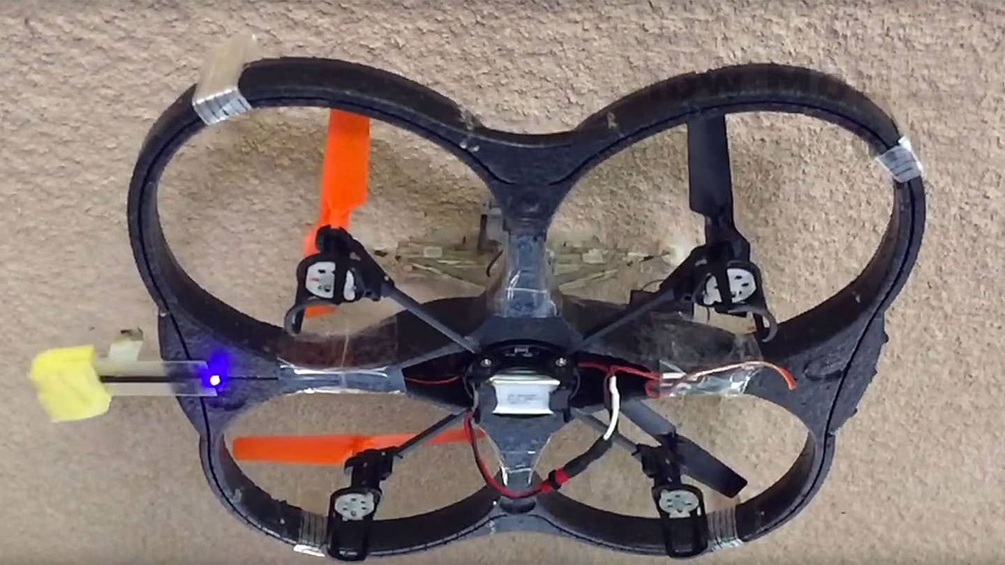 Stanford&#8217;s New Drone Can Land on Walls and Ceilings