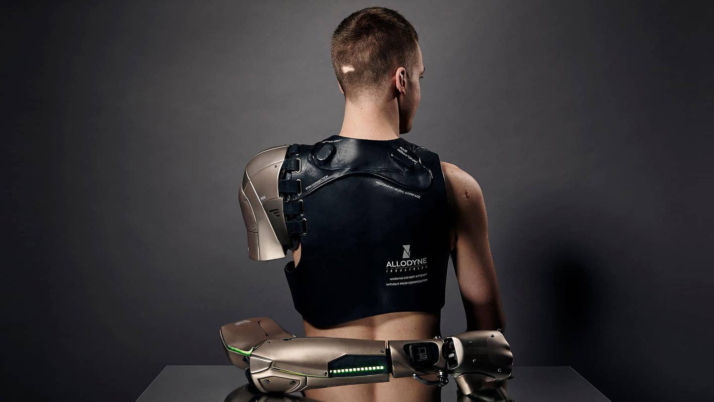 This Man’s Bionic Arm Houses an Integrated Drone