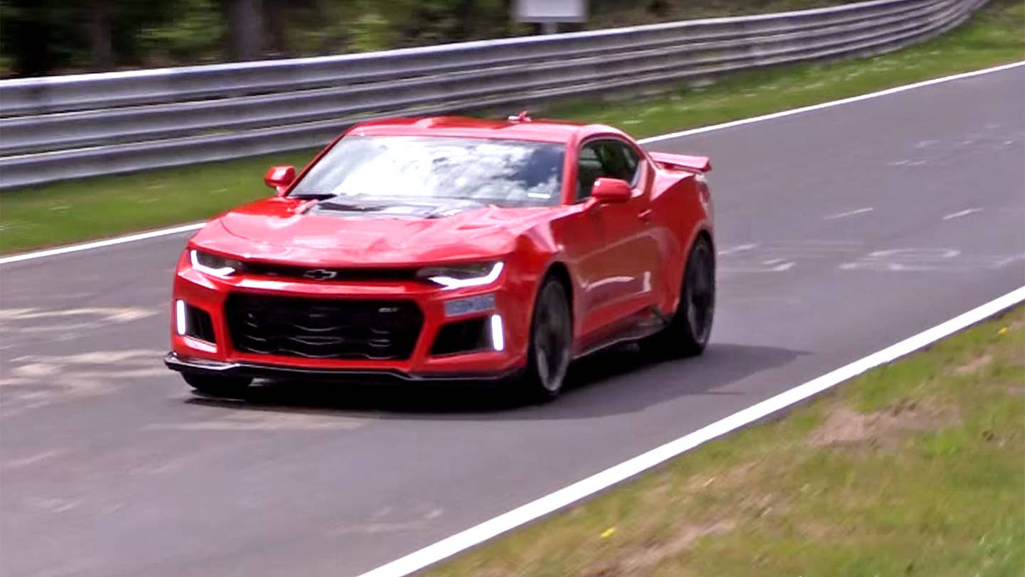 The New Camaro ZL1 Was Just Caught at the Nürburgring