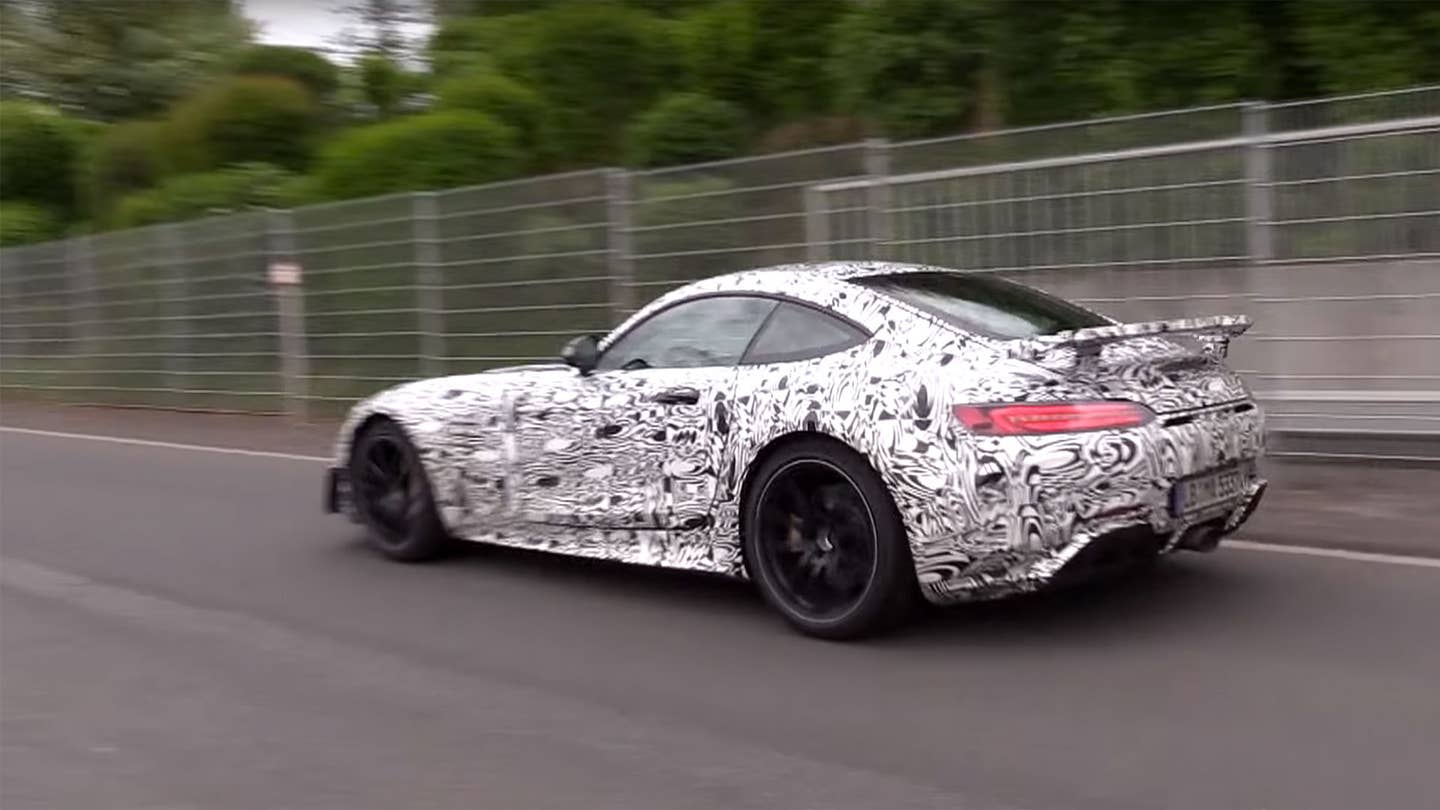 Listen to the 2017 Mercedes-AMG GT-R Burble Down the Road