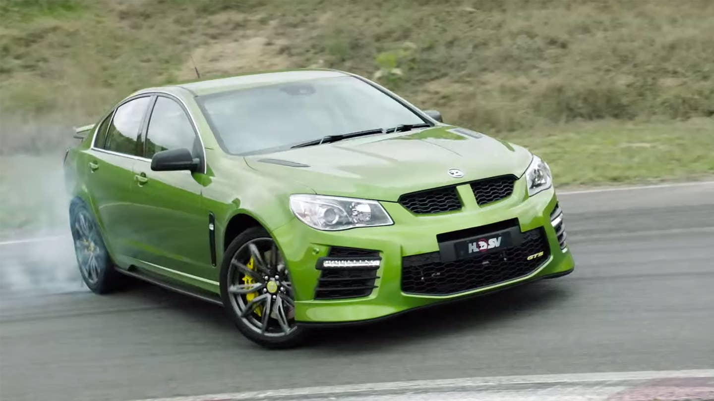 Holden Will Make a 600-Plus Horsepower, Stick Shift-Only Commodore