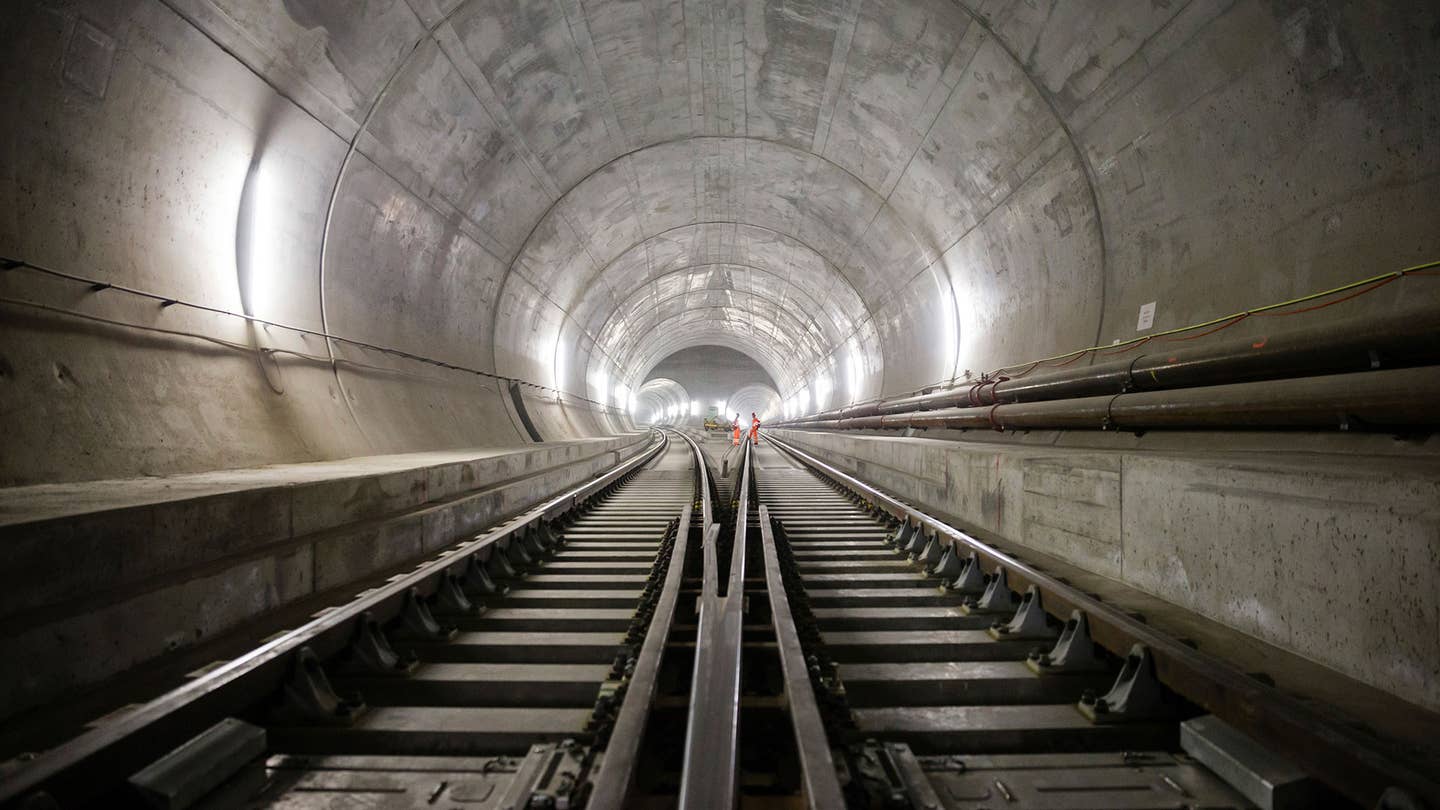The World&#8217;s Longest, Deepest Train Tunnel Just Opened in Switzerland