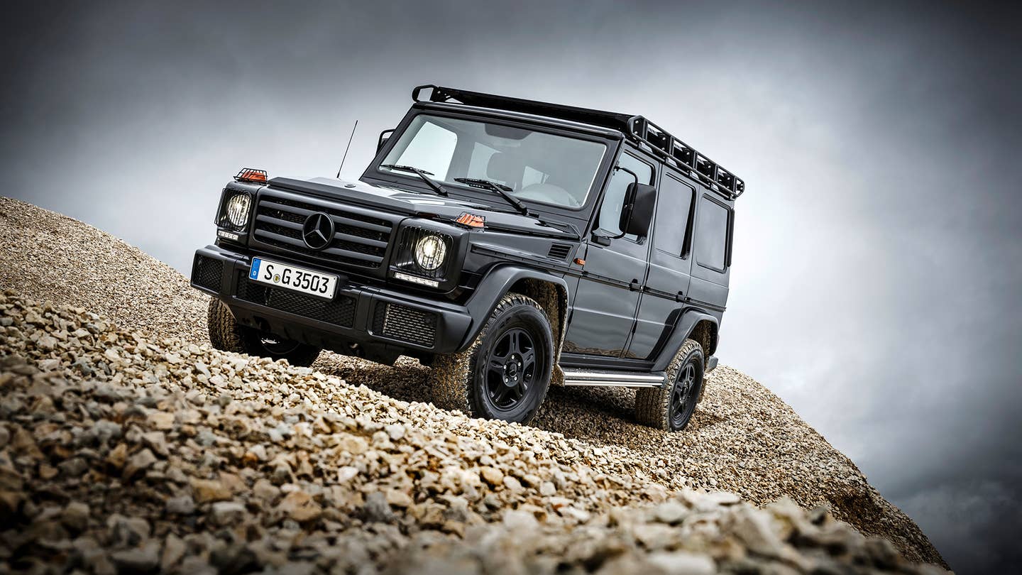 Mercedes-Benz’s Newest G-Class Is a Throwback to the SUV’s Off-Roading Roots