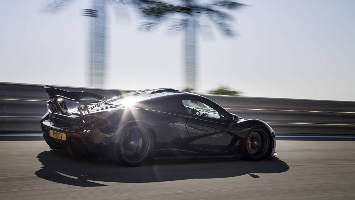McLaren electric supercar