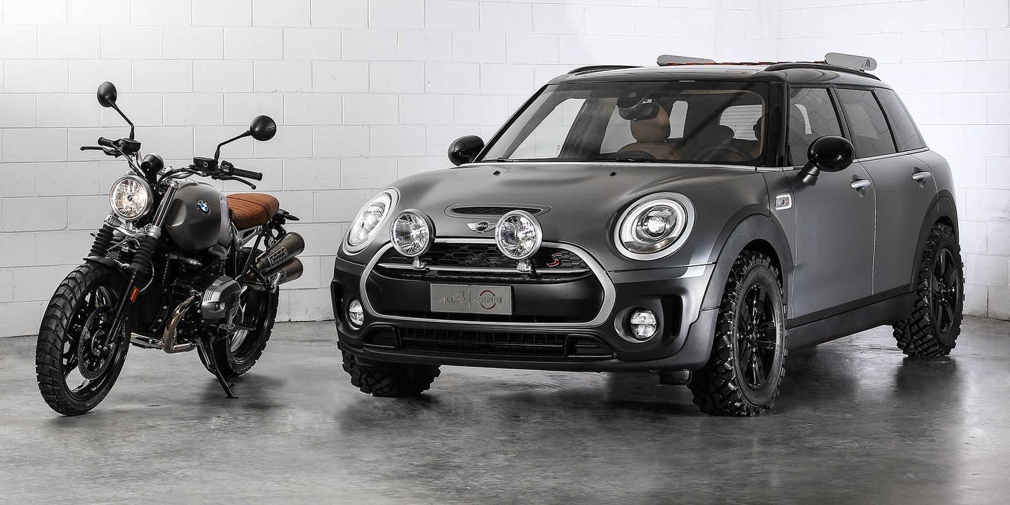 The Mini Clubman All4 Scrambler Concept Is a Motorcycle-Inspired Soft-Roader