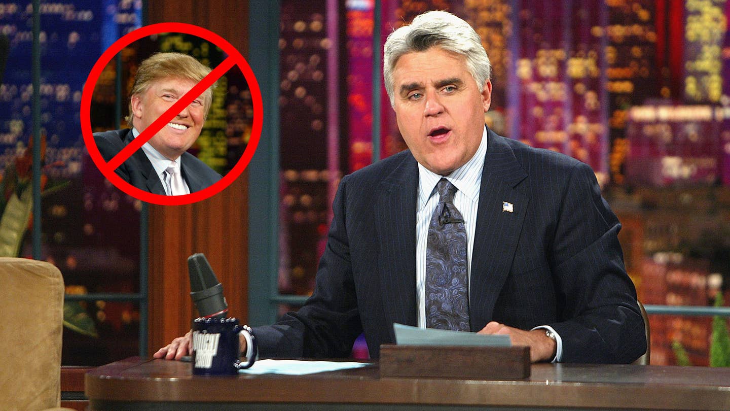 Jay Leno Doesn’t Want to Interview Donald Trump