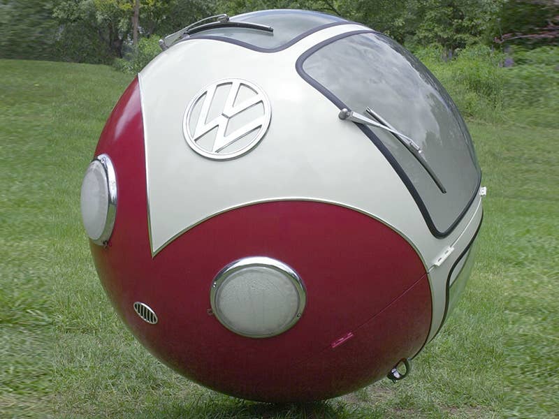 Lars Fisk’s Automotive Sculptures Are a Ball—Literally