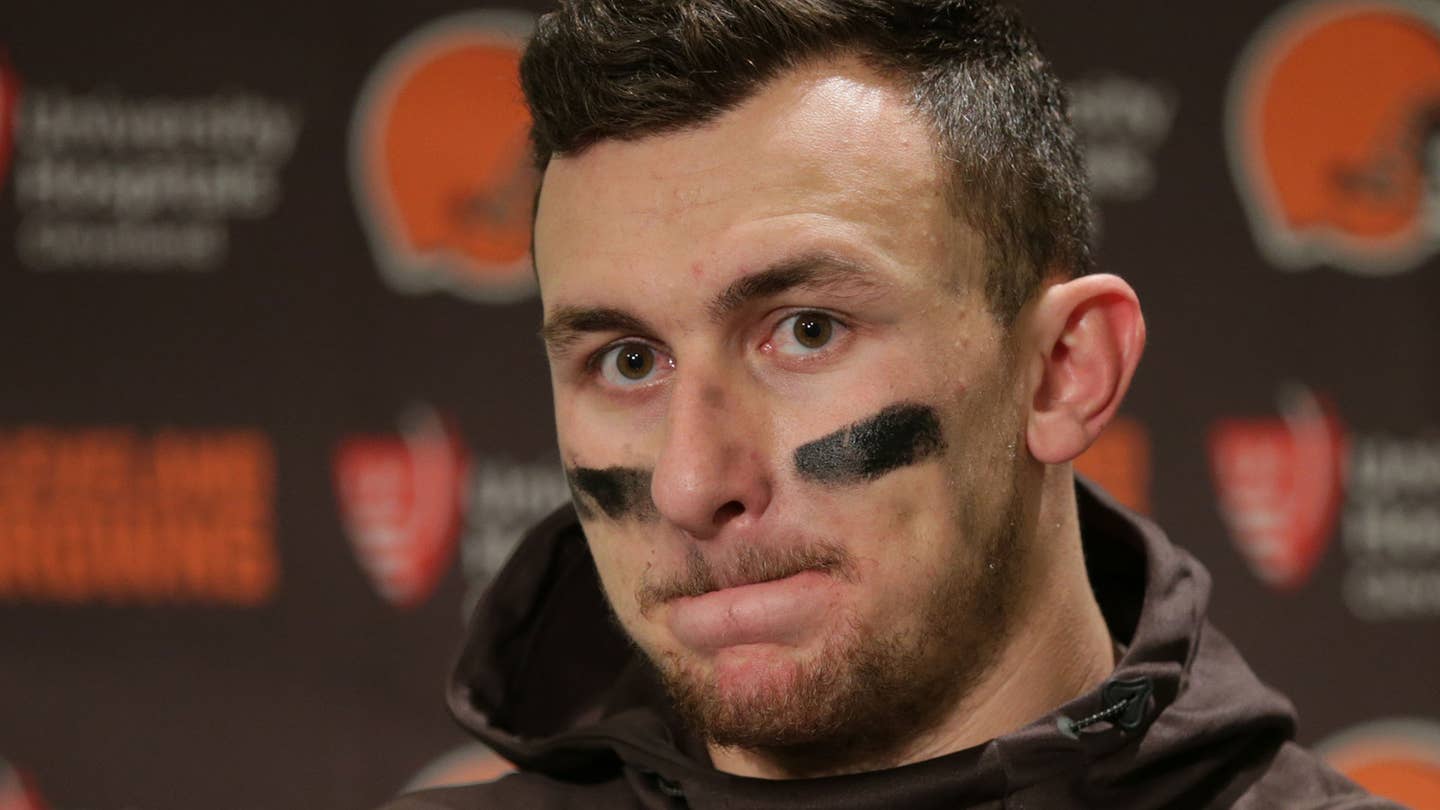 Disgraced NFL Player Johnny Manziel Involved in Hit-and-Run Accident