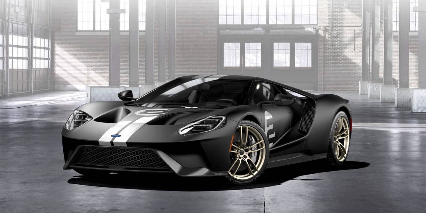 2017 Ford GT &#8217;66 Heritage Edition Is a Vintage-Liveried Victory Lap