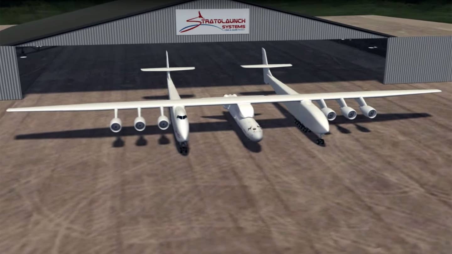 The World’s Largest Plane Is Made to Launch Rockets