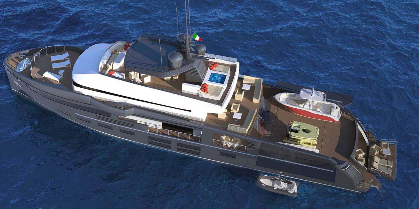 This Megayacht Doubles As a Water Park