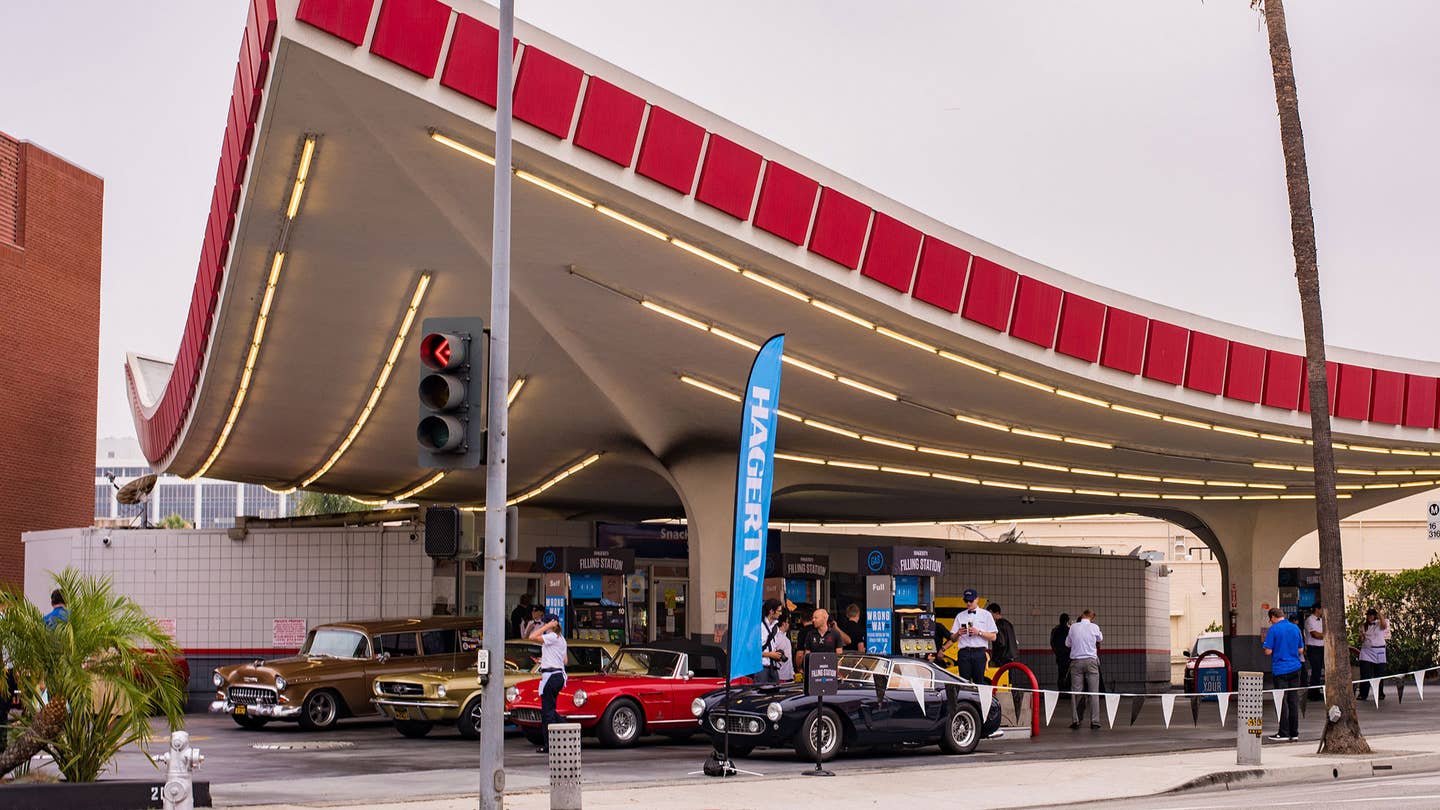 Classic Cars Were Charged By the Model Year at L.A. Gas Station Last Week