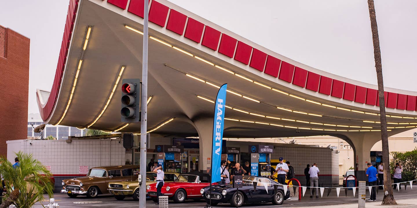 Classic Cars Were Charged By the Model Year at L.A. Gas Station Last Week