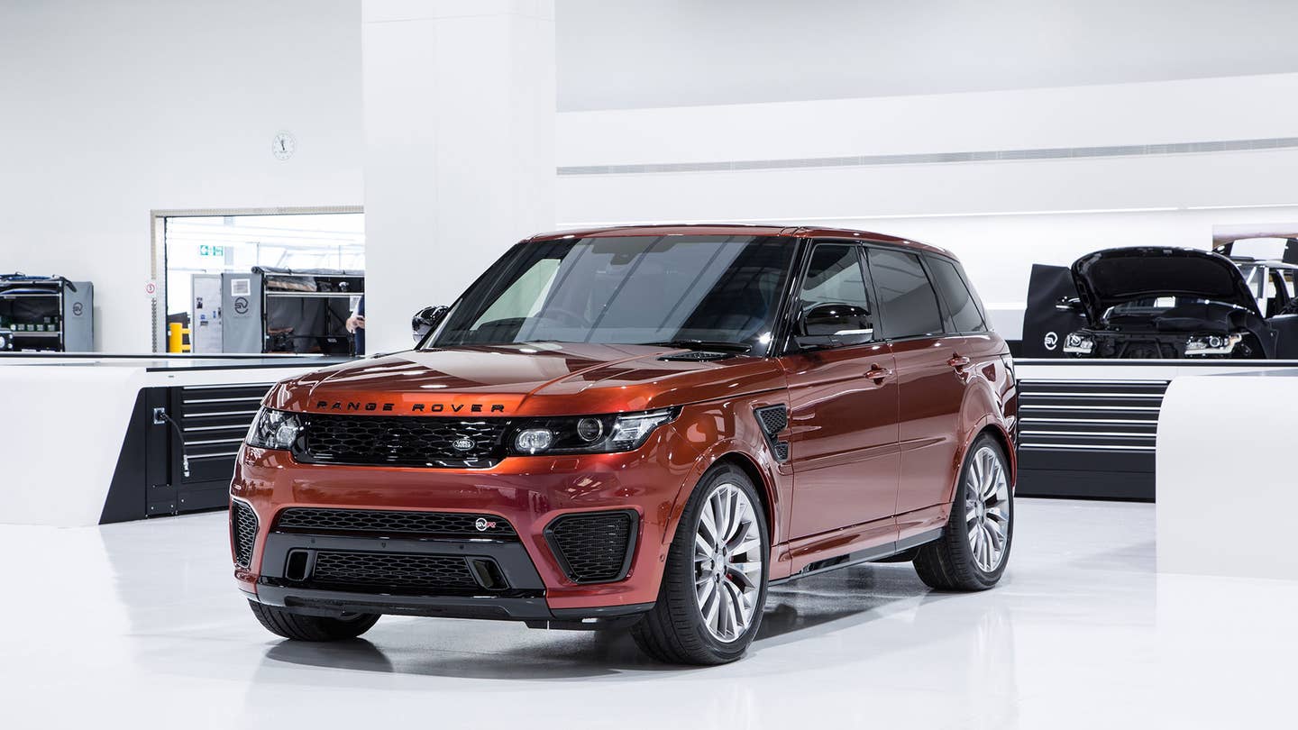 Jaguar Land Rover Planning Four More Special SVO Models by 2020