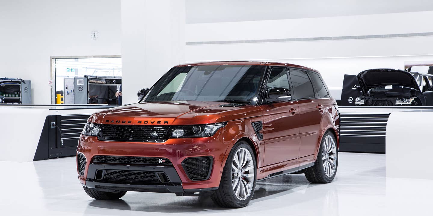 Jaguar Land Rover Planning Four More Special SVO Models by 2020
