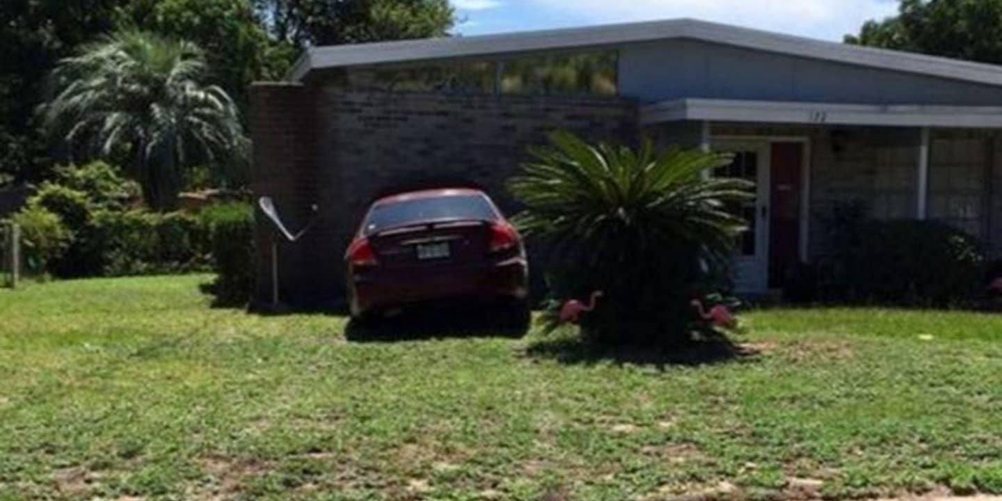 Florida Woman Crashes Car Into House While Praying