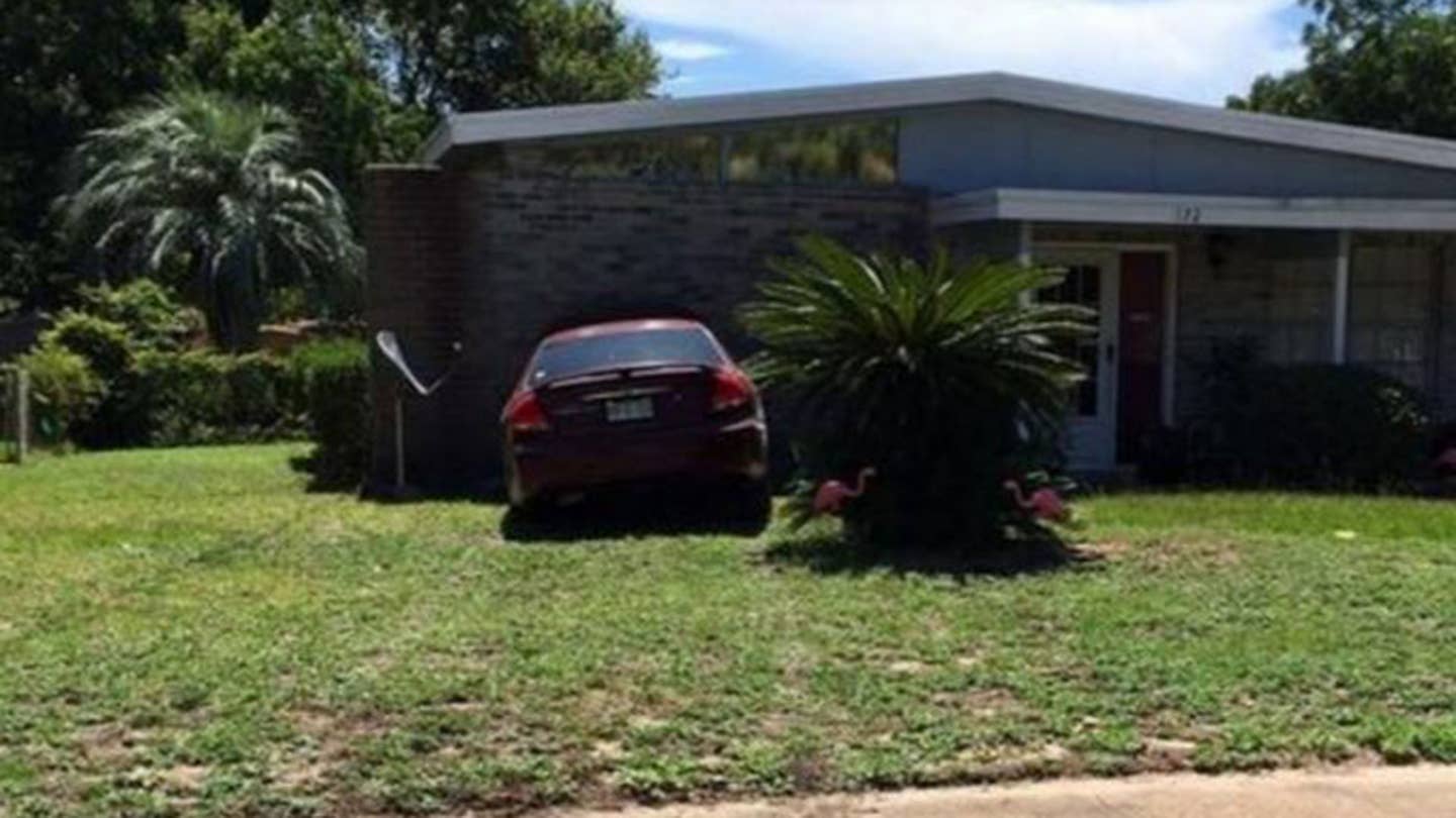 Florida Woman Crashes Car Into House While Praying