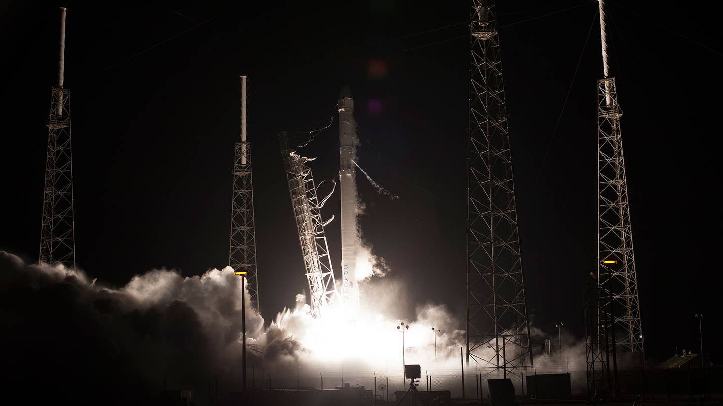 SpaceX Rocket Successfully Blasts Off for International Space Station