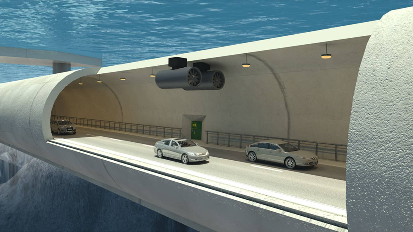 Norway Will Stretch Floating Tunnels Beneath Its Fjords