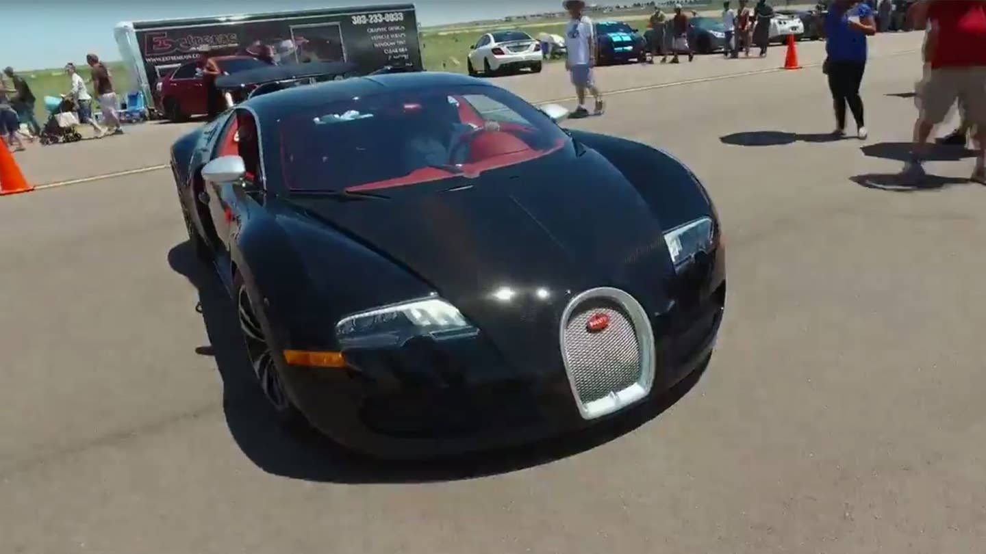 Watch This 13-Year-Old Hit 200 MPH in a Bugatti Veyron