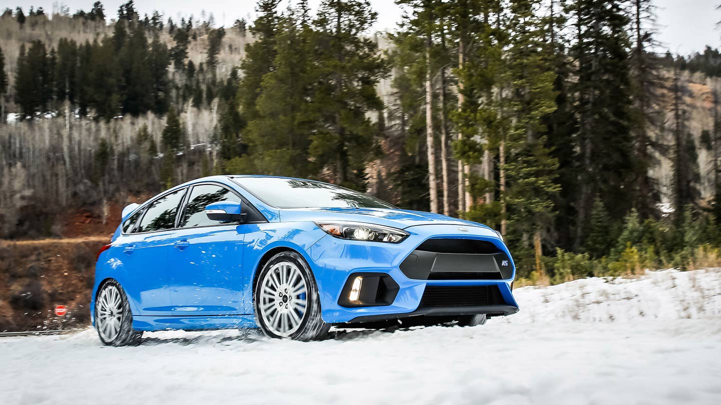 Ford Focus RS Drift Mode Was a Happy Accident
