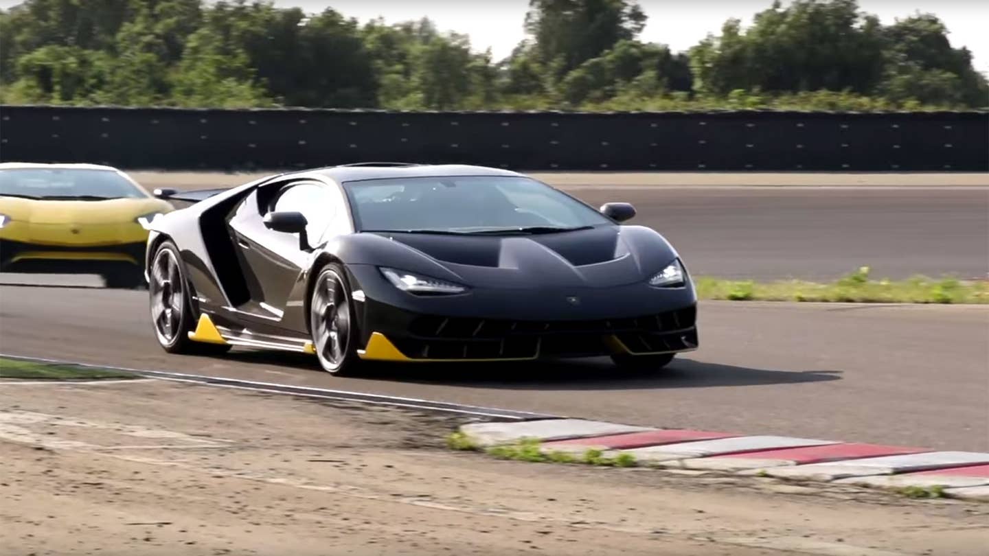 Watch the Lamborghini Centenario Tear Up the Nardo Ring