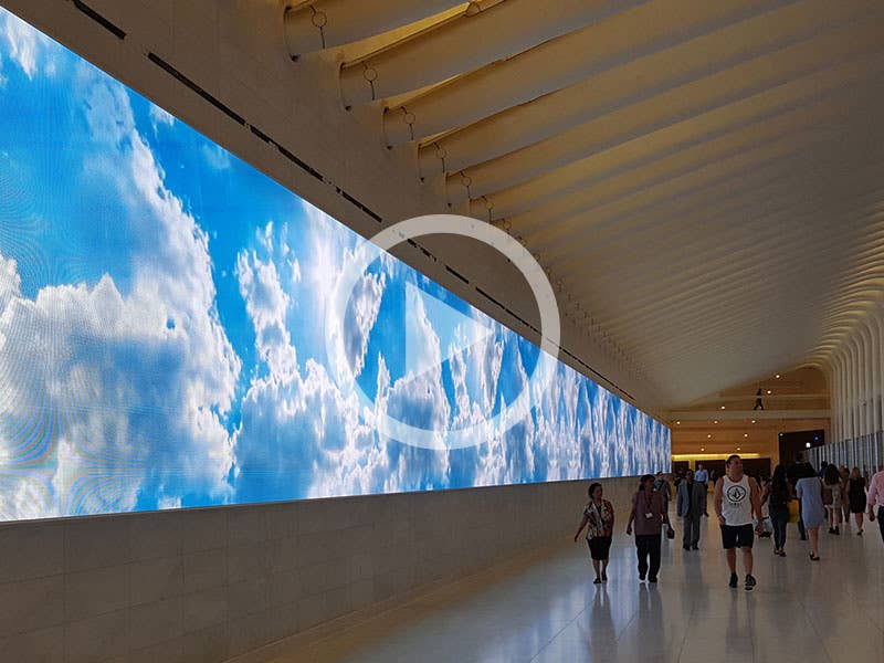 Design: The World Trade Center Mall’s Grand Digital Billboard