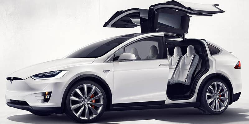 Falcon Punch: The Tesla Model X Has Arrived