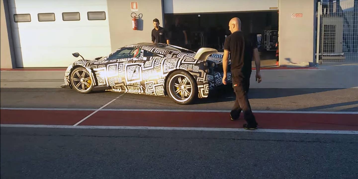 Did We Just Spot the New Pagani Huayra S Testing in Italy?
